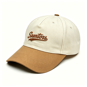 Fabricant de casquettes, broderie 3D personnalisée, casquettes en daim à 5 panneaux, casquette de baseball noire à visière incurvée originale, casquettes pour hommes, Gorras - Product Image 1
