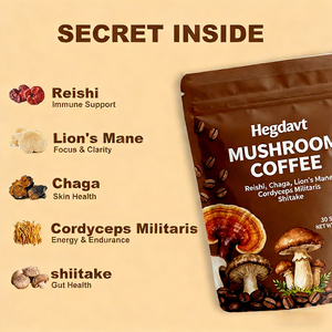 ผงเห็ดรวมสูตร 7:<span class=keywords><strong>1</strong></span> ตราสินค้าส่วนตัว ออร์แกนิค เห็ดหลินจือ เห็ดหัวลิง 5:<span class=keywords><strong>1</strong></span> กาแฟเห็ดสำเร็จรูป สำหรับผู้ใหญ่ ช่วยควบคุมพลังงาน - Product Image 2