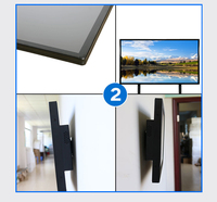 Personnalisation industrielle 4K 55 pouces IPS IP68 étanche écran tactile infrarouge moniteur LCD HDMI contrôle industriel tablette écran tactile