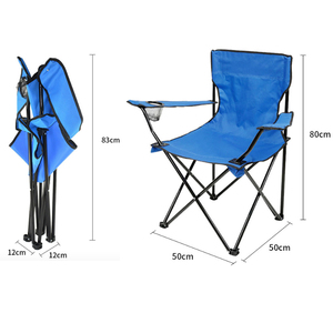 <span class=keywords><strong>Silla</strong></span> <span class=keywords><strong>Plegable</strong></span> Personalizada para Acampar, Pescar, Jardín, <span class=keywords><strong>Playa</strong></span>, Picnic, Viaje y Exteriores con Mochila Portátil - Product Image 6