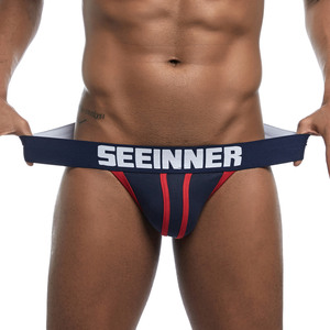 <span class=keywords><strong>Slip</strong></span> <span class=keywords><strong>transparente</strong></span> para <span class=keywords><strong>hombre</strong></span>, suspensorio deportivo, suspensorio, Gay, Sexy, Oem - Product Image 4