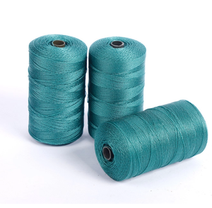 아가미 및 바다 그물 양식 장비 제작 및 수리를위한 강한 실 낚시 용 공장 가격 380D HDPE 꼬기 로프 - Product Image 1