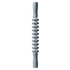 Barra de masaje de yoga flexible con nueve ruedas de silicona para relajación muscular, masaje de piernas y pantorrillas, fitness y moldeamiento corporal - Product Image 5