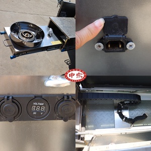 Remolque de Equipaje para Acampar con Cocina Deslizable para Autos Todoterreno - Product Image 5