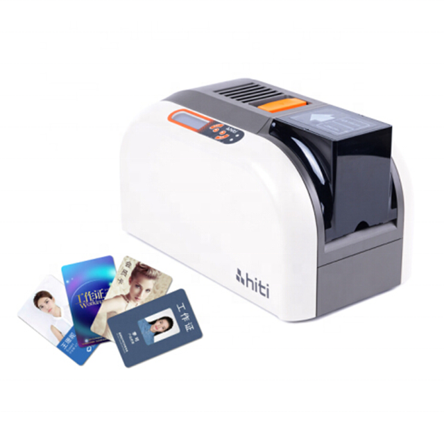 Member Business ID Badge PVC ZC100 CS200E  Plastic PVC Card Printer