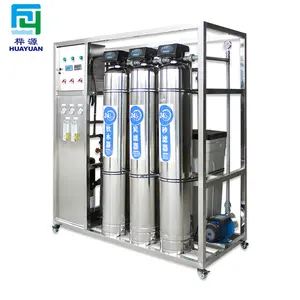 500 LPH RO Mini nhà máy nước thương mại RO nhà máy xử lý nước biển khử mặn nhỏ gọn và vật liệu thép không gỉ 2000L