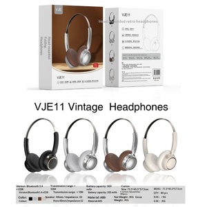 2026 Retro Wireless <b>Bluetooth</b> Headphones High Fidelity Private Mold Noise Cancelling Sports Headset Wholesale - Product Image 4