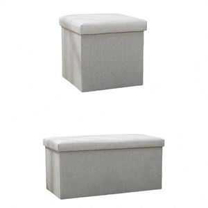 Vente en gros tabouret moderne à pieds carrés <span class=keywords><strong>pouf</strong></span> <span class=keywords><strong>pouf</strong></span> <span class=keywords><strong>pouf</strong></span> de rangement de salon pliable avec bac cube design personnalisable - Product Image 4
