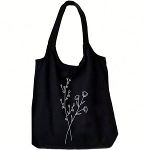 Bolsa de Lona Personalizada, Estética, para Compras, con Bolsa de Supermercado Reutilizable para Uso Diario, Ecológica - Product Image 3