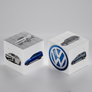 Cubos Mágicos Promocionales Personalizados 3x3, Cubo Magnético que Brilla en <span class=keywords><strong>la</strong></span> Oscuridad, Plástico ABS, Marca JIFU, Venta al por Mayor, Rompecabezas con Logotipo Personalizado - Product Image 4