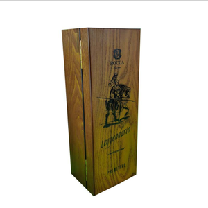Coffret Cadeau Personnalisé Peint à la Main en Chêne Thème Fée Réutilisable pour Whisky <span class=keywords><strong>VSOP</strong></span> XO Premium, Liqueur, Tequila, Rhum - Product Image 1