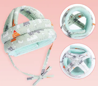 J583 Coussinets de sécurité populaires en gros Coussin de protection de la tête de bébé en peluche Oreiller semi-fermé Casque de soins pour bébé