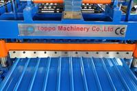 Machine de formage de tuiles de toit en acier inoxydable de haute précision pour panneaux de toit et de mur