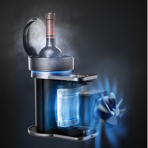 Refroidisseur de vin intelligent rapide avec affichage numérique électrique, tasse froide de bureau pour la maison, tasse de refroidissement pour cola et bière, refroidisseur de vin portable - Product Image 3