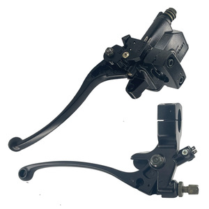 Palanca de freno de motocicleta Mochi, freno de disco hidráulico de 25mm, embrague izquierdo, juego de frenos derecho para CB400 Big Turtle King - Product Image 3