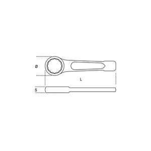 BETA - 000780914 Sparkproof bi-hex <b>ring</b> slogging wrenches NON-SPARKING <b>SPANNERS</b>, WRENCHES AND ADJUSTABLE WRENCHES - Product Image 2