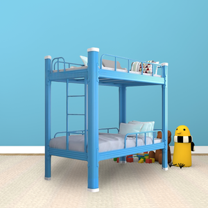 Kim loại thép gác xép đôi giường tầng cho phòng ngủ ký túc xá căn hộ trường học bệnh viện - Product Image 2