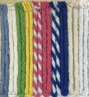 Ne0.5/ 4 ply reciclado de extremo abierto regenerada de algodón mezclado dref RP hilo