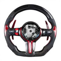 Volant sport en fibre de carbone M Performance M Power compatible avec E39 E46 E60 E63 E70 E90 E92 F10 F11 F15 F20 F22 F30 F36