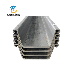 Tumpukan lembaran baja gulungan panas standar ASTM lasan & potong presisi dengan pembengkokan untuk konstruksi jembatan struktur baja - Product Image 4