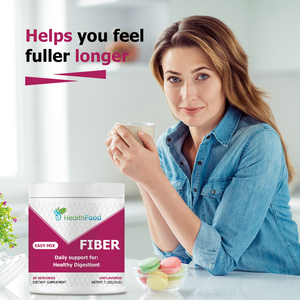 Poudre de fibres prébiotiques OEM ODM : Mélange soluble de fibres de maïs et de fibres de guar pour une digestion saine, la santé intestinale et le soutien de la régularité - Product Image 6