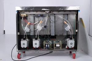 เครื่องซีลสูญญากาศแบบกึ่งอัตโนมัติขนาดเล็ก 2 กก. สำหรับบรรจุภัณฑ์ชา ไก่ เนื้อ ชีส ข้าว เบรดเจอร์ แฮม อาหารทะเล - Product Image 6