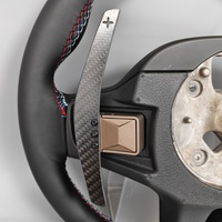 2 paires de palettes de changement de vitesse magnétiques en carbone pour volant de voiture BMW M2 M3 X5 X6M G05 G08 G60 F15 F30