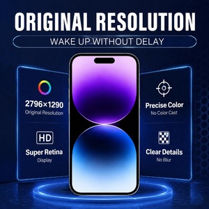 Écran OLED Premium DD compatible avec les accessoires de réparation pour mobiles 16 Pro Max – Vente en gros - Product Image 6