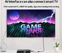 Konverter Video Audio RCA ke HDTV 1080P Mini RCA Composite CVBS AV2HD Adapter Mendukung PAL/NTSC untuk TV/PC