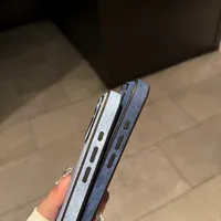 Casing Ponsel Kulit Retro Koboi Warna Washed Untuk IPhone 17 Air 16 15 14 13 12 11 Pro Max Pelindung Lensa Modis Capa