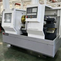 Torno CNC Industrial CK6163, Torno para Trabajar Metales con un Diámetro de Torneado de 630 mm