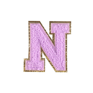 Toalla con Logotipo Bordado Personalizado, Bordado a Color, Parche de Letras en Inglés, Adhesivo de Tela, Aplique, Bordado Chenille - Product Image 5