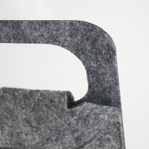 Bolsa de vino de fieltro portátil a prueba de golpes de buena textura al por mayor - Product Image 5