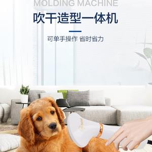 Peigne à air chaud 2 en 1 pour toilettage des animaux, en matériau ABS, outil multifonctionnel pour l'entretien du pelage, rechargeable - Product Image 2