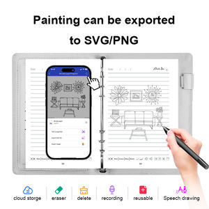 2024 nouveau cahier en cuir bloc-notes multifonctionnel cahier de <span class=keywords><strong>dessin</strong></span> professionnel reliure à spirale A5 cahiers personnalisés avec stylo - Product Image 3
