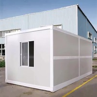Nouvelle conception de maison mobile préfabriquée modulaire de 20 pieds, maison conteneur pliable pour hôtel