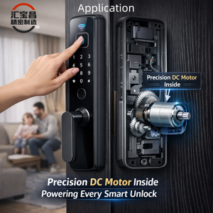High Efficiency Low Noise Brush Mini Motor for <b>Smart</b> Car Central Locking Systems & Door <b>Lock</b> Support TOOL Development HFC-280ST - Product Image 6