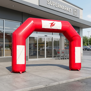 Kit d'arche gonflable publicitaire en PVC pour extérieur avec taille personnalisable et souffleur d'air - Product Image 3