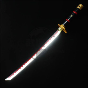 <span class=keywords><strong>Katana</strong></span> lumineuse Kozuki Oden <span class=keywords><strong>Enma</strong></span> de 28,3 pouces avec fourreau noir, non affûtée, pour cosplay d'anime et exposition - Product Image 2
