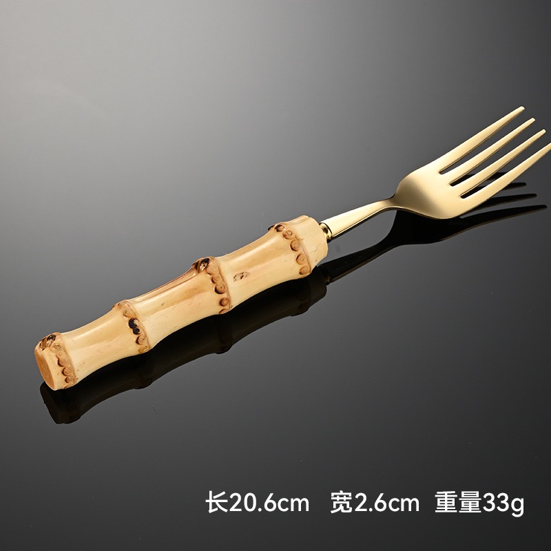 Oro del cuchillo de cena SUS430