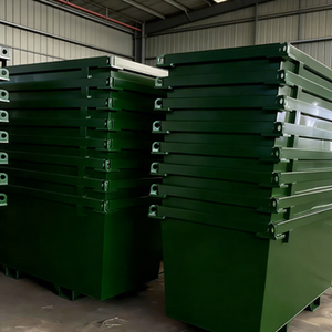 ถังขยะเหล็ก Marrell จากโรงงานโดยตรง ขนาดและสีตามสั่ง เสริมความแข็งแรง สำหรับรีไซเคิล<span class=keywords><strong>เศษ</strong></span>โลหะ - Product Image 2