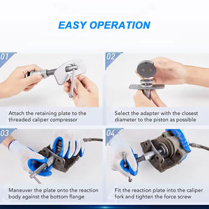 Podofo Juego de Herramientas de Compresión de Pistones de Caliper para Reparación de Frenos, 22 Piezas, Precio al por Mayor - Product Image 5