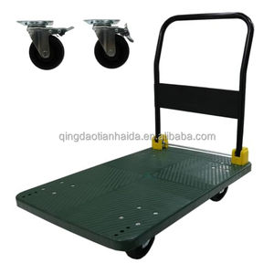 Chariot à main robuste pliable en acier industriel 200/400 kg pour entrepôt et stockage - Product Image 3