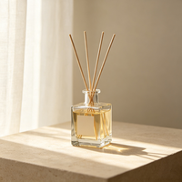 Diffuseurs de parfum d'ambiance 50 ml – Huiles essentielles, parfums et arômes pour la maison – Coffret diffuseur à bâtonnets de luxe