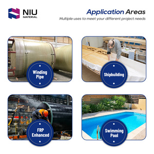 Tessuto in Fibra di Vetro di Grado Marino, Resistente all'Acqua, per <span class=keywords><strong>Riparazione</strong></span> Barche e Costruzione Navale, Alta Assorbenza di Resina - Product Image 3