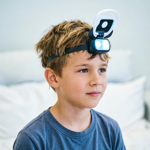 Lampe <span class=keywords><strong>frontale</strong></span> USB Panda en silicone, portable, rechargeable, LED, pour bébé, travail, urgence, camping, jouet pour enfants, veilleuse, décoration de chambre, Noël - Product Image 2