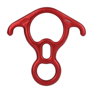 Alnas Figure Eight Rappelling Device 50Kn Aluminum Alloy Descender For Climbing Equipment - Product Image 2