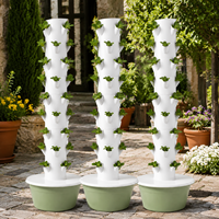 Système de culture vertical à 9 étages pour jardin, pot hydroponique peu encombrant pour légumes et herbes