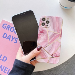 Electroplate geometric Marble Phone Case For <span class=keywords><strong>iPhone</strong></span> 11 <span class=keywords><strong>12</strong></span> Pro Max Soft TPU IMD Marble Back Cover For <span class=keywords><strong>iPhone</strong></span> 11 <span class=keywords><strong>12</strong></span> Case - Product Image 6