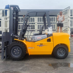 HH Kr50 Four-wheel Electric Mini Forklifts Pneumatic <strong>Tires</strong> Seated Operation Excellent Performance For Warehouse - Product Image 4
